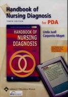 Handbook Of Nursing Diagnosis For Pda di Lynda Juall Carpenito-Moyet edito da Lippincott Williams And Wilkins