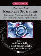 Handbook Of Membrane Separations edito da Taylor & Francis Ltd