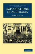 Explorations in Australia di John Forrest edito da Cambridge University Press
