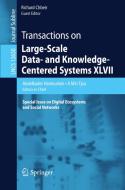 Transactions on Large-Scale Data- and Knowledge-Centered Systems XLVII edito da Springer Berlin Heidelberg