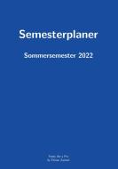 Pro-Semesterplaner (M, blau) di Florian Zacherl edito da Books on Demand