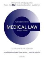 Medical Law Concentrate di Jo Samanta, Ash Samanta edito da Oxford University Press
