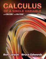 Student Solutions Manual for Larson/Edwards' Calculus of a Single Variable, 12th di Ron Larson, Bruce H. Edwards edito da CENGAGE LEARNING