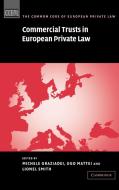 Commercial Trusts in European Private Law edito da Cambridge University Press