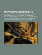 Universal Identifiers: Mac Address, Inte di Books Llc edito da Books LLC, Wiki Series