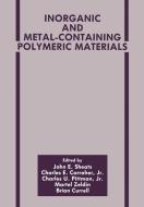 Inorganic and Metal-Containing Polymeric Materials edito da Springer US