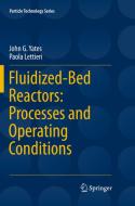 Fluidized-bed Reactors: Processes And Operating Conditions di John G. Yates, Paola Lettieri edito da Springer International Publishing Ag