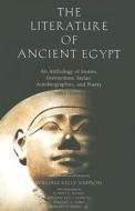The Literature of Ancient Egypt di William Kelley Simpson edito da Yale University Press