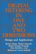Digital Filtering in One and Two Dimensions di M. Ahmadi, M. Azimi-Sadjadi, R. Gorgui-Naguib, R. King, A. Kwabwe edito da Springer US