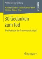 30 Gedanken zum Tod edito da Springer-Verlag GmbH