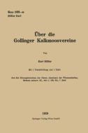 Über die Gollinger Kalkmoosvereine di Karl Höfler edito da Springer Berlin Heidelberg