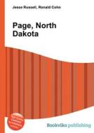 Page, North Dakota edito da Book On Demand Ltd.