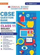 Oswaal CBSE Class 11 Biology Question Bank (2024 Exam) di Oswaal Editorial Board edito da Oswaal Books And Learning Pvt Ltd