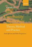 Theory, Method And Practice In Community Psychology edito da Oxford University Press Southern Africa
