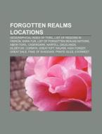 Forgotten Realms locations di Source Wikipedia edito da Books LLC, Reference Series