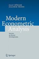 Modern Econometric Analysis edito da Springer Berlin Heidelberg