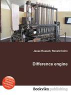 Difference Engine di Jesse Russell, Ronald Cohn edito da Book On Demand Ltd.