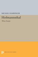Hofmannsthal di Michael Hamburger edito da Princeton University Press