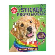 Sticker Photo Mosaic: Dogs & Puppies di Editors of Klutz edito da Klutz