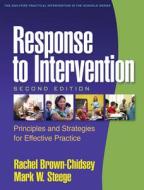 Response to Intervention, Second Edition di Rachel Brown-Chidsey edito da Guilford Press