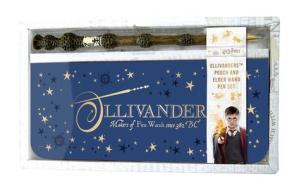 Harry Potter: Ollivanders Accessory Pouch And Elder Wand Pen Set di Insight Editions edito da Insight Editions