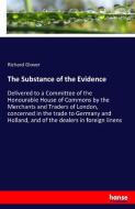 The Substance of the Evidence di Richard Glover edito da hansebooks