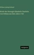 Briefe der Herzogin Elisabeth Charlotte von Orléans aus dem Jahre 1720 di Wilhem Ludwig Holland edito da Antigonos Verlag