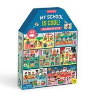 My School Is Cool 100 Piece Puzzle House-shaped Puzzle di Teresa Bellon edito da Galison