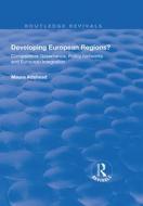Developing European Regions? di Maura Adshead edito da Taylor & Francis Ltd