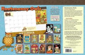 Hootenanny Owls Calendar di Debbie Mumm edito da Sellers Publishing
