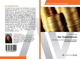 Der Stabilitätsrat di Tsvetelina Hristova edito da AV Akademikerverlag