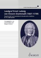 Landgraf Ernst Ludwig von Hessen-Darmstadt (1667-1739) edito da Schott Music