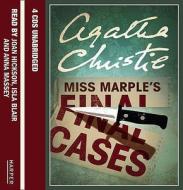 Miss Marple's Final Cases di Agatha Christie edito da Harpercollins Publishers