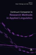 The Continuum Companion to Research Methods in Applied Linguistics edito da BLOOMSBURY 3PL