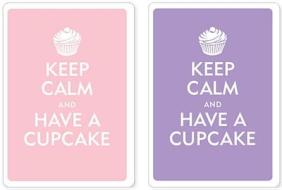 Keep Calm and Have a Cupcake Premium Playing Cards, Two Standard Decks edito da Peter Pauper Press