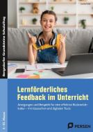 Lernförderliches Feedback im Unterricht di Joscha Falck edito da Persen Verlag i.d. AAP