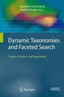 Dynamic Taxonomies and Faceted Search edito da Springer Berlin Heidelberg