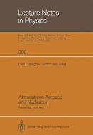 Atmospheric Aerosols and Nucleation edito da Springer Berlin Heidelberg