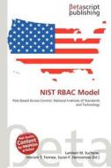 Nist Rbac Model edito da Betascript Publishing