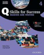 Q Skills for Success: Level 4: Reading & Writing Student Boo di Oxford Editor edito da OUP Oxford