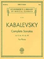 Dmitri Kabalevsky - Complete Sonatas for Piano: Schirmer Library of Classics Volume 2033 edito da G SCHIRMER