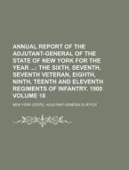 Annual Report of the Adjutant-General of the State of New York for the Year Volume 18 di New York Adjutant General Office edito da Rarebooksclub.com