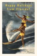 Vintage Journal Happy Holidays from Florida, Water Skiers edito da FOUND IMAGE PR