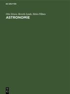 Astronomie di Beverly Lynds, Helen Pillans, Otto Struve edito da De Gruyter