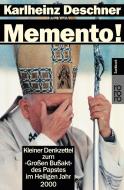 Memento! di Karlheinz Deschner edito da Rowohlt Taschenbuch