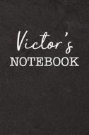 Victor's Notebook: Personalized Scrapbook for Men di Joey Custom edito da INDEPENDENTLY PUBLISHED