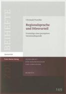 Regionalsprache und Hörerurteil di Christoph Purschke edito da Steiner Franz Verlag