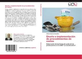 Diseño e implementación de procedimientos de costos di Adrián Cabrera González edito da EAE