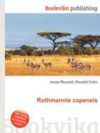 Rothmannia Capensis edito da Book On Demand Ltd.