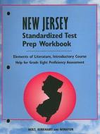 New Jersey Standarized Test Prep Workbook edito da Holt McDougal